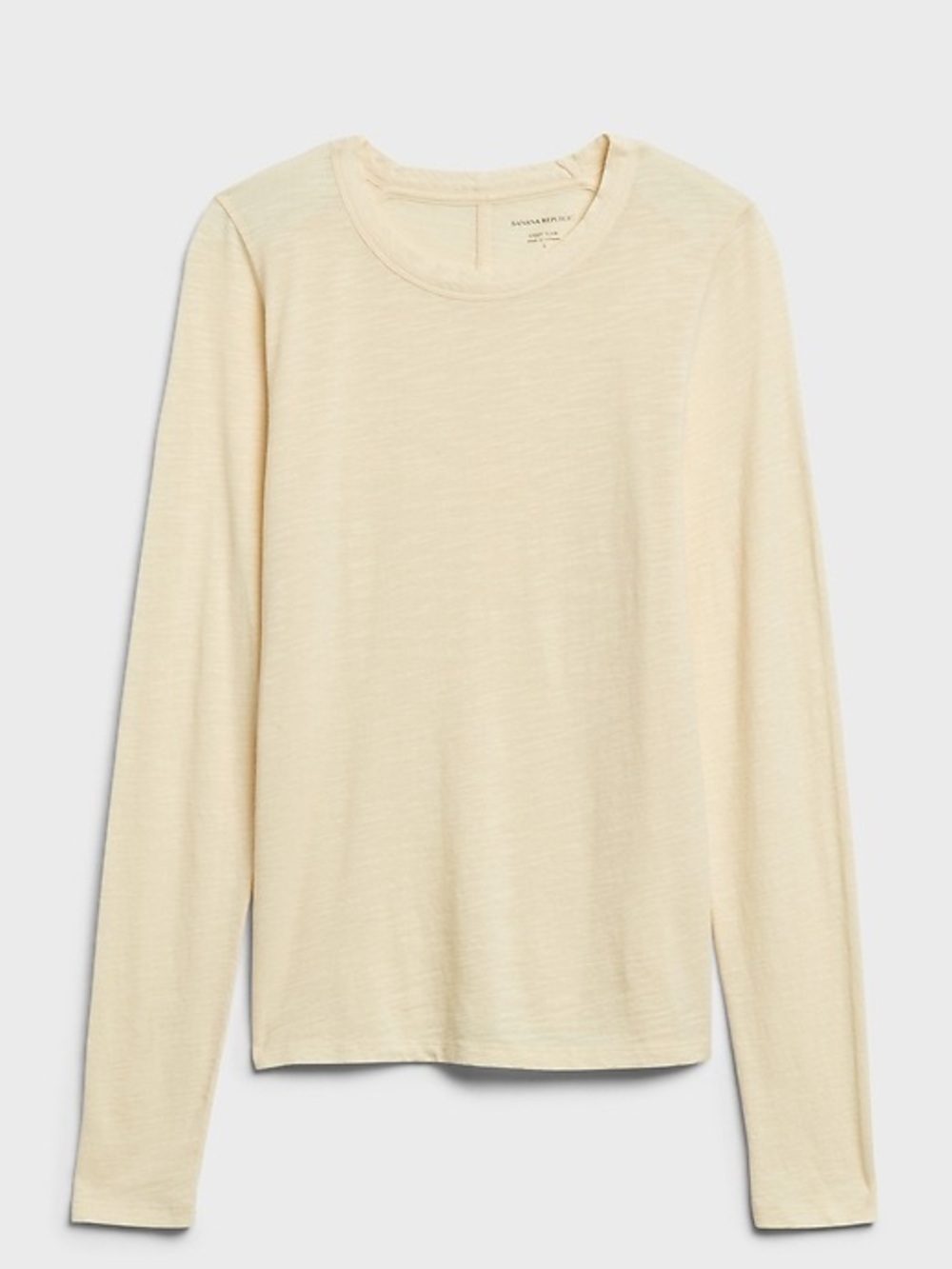 Banana Republic Long-Sleeve Cozy Slub LS Top
